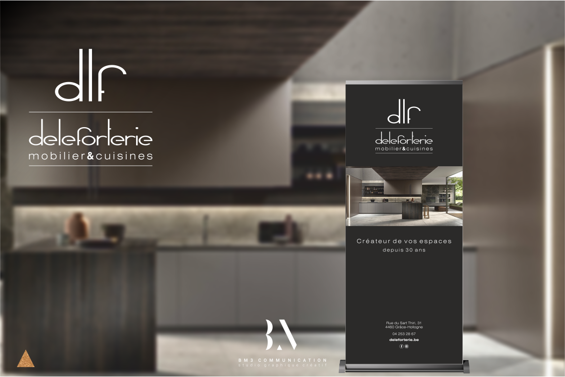 Deleforterie Mobilier & Cuisines by BM3 Communication