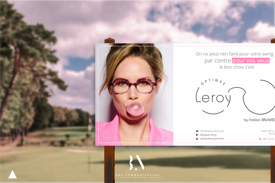 Optique Leroy by Fabian Bruwier BM3 Communication