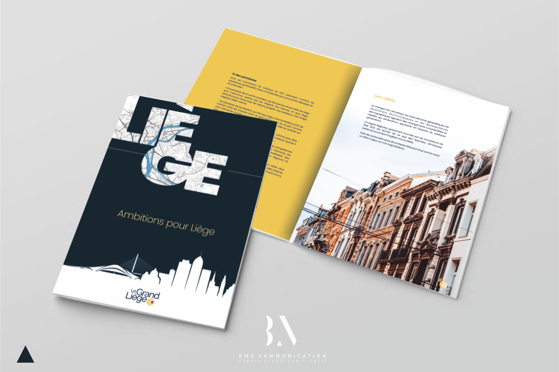 BM3 Communication • Design brochure Le Grand Liège ASBL