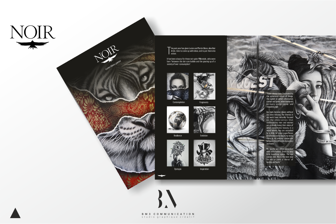 NOIR ARTIST Magazine by BM3 Communication